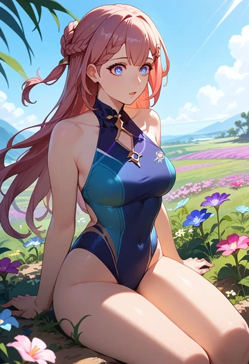 swimsuit,sexy, asta, star rail - AI generated anime art