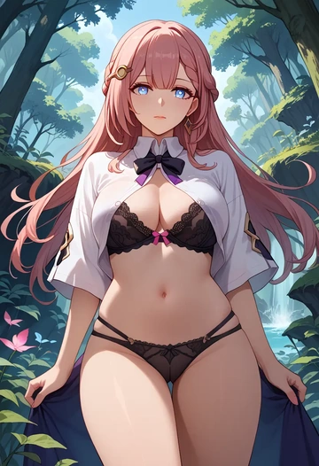 lingerie,sexy, asta, star rail - AI generated anime art