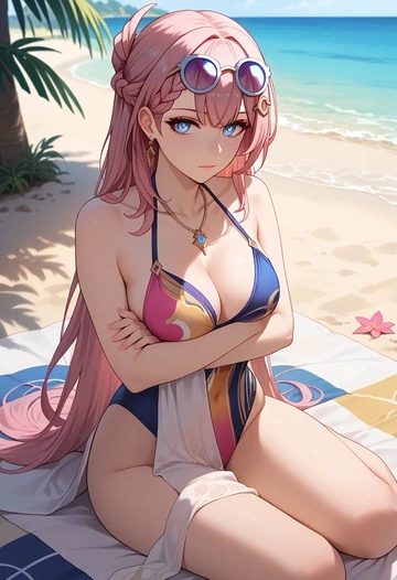 swimsuit,sexy, asta, star rail - AI generated anime art