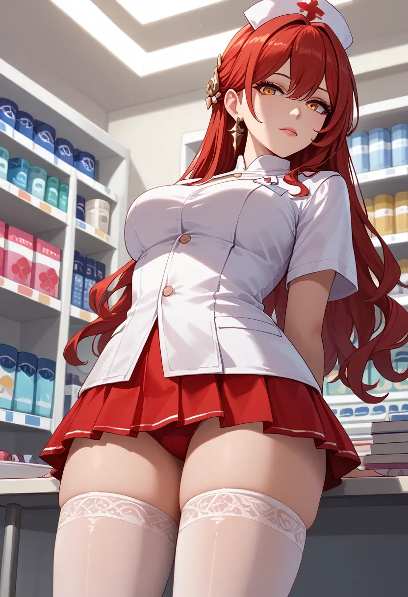 nurse,stockings,sexy,panties, himeko, star rail - 