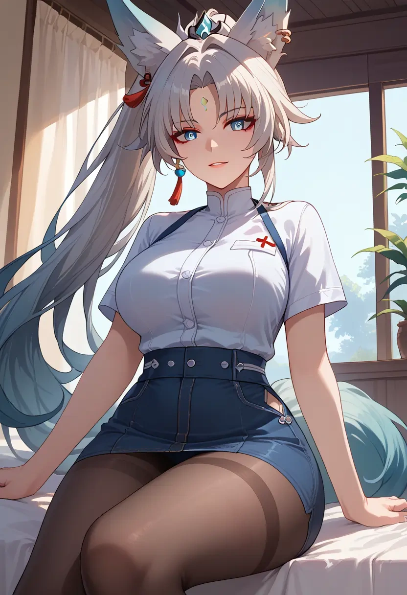 nurse, feixiao, star rail - 