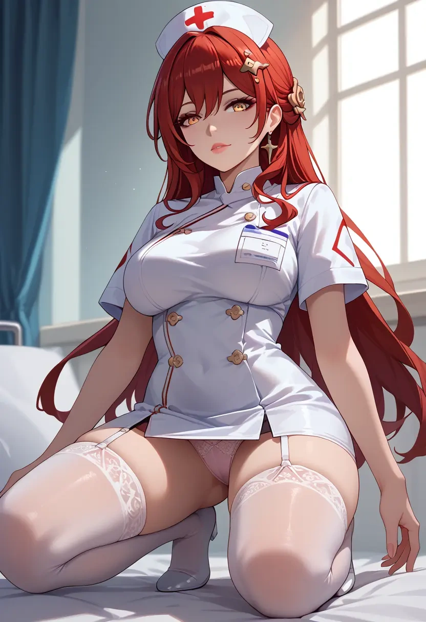 nurse,stockings,sexy,panties, himeko, star rail - 