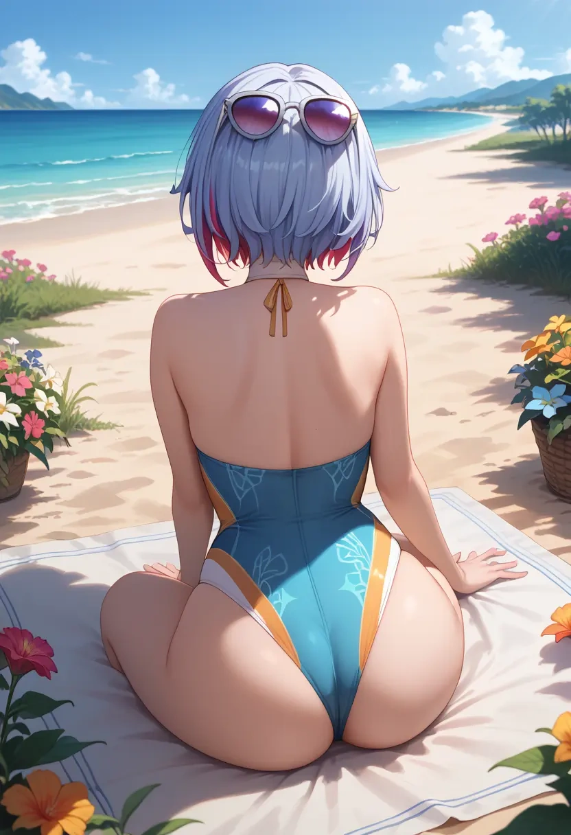 swimsuit,sexy, topaz, star rail - 