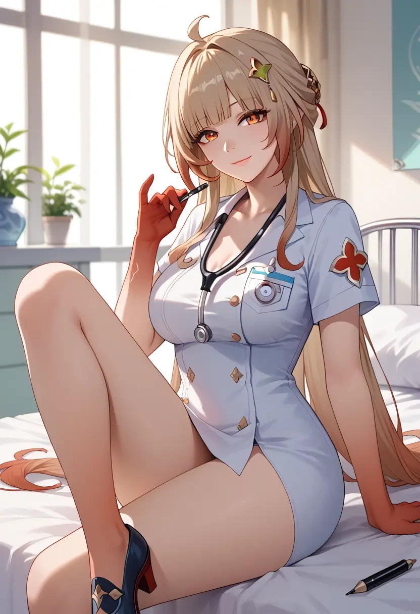 nurse, lingsha, star rail - 