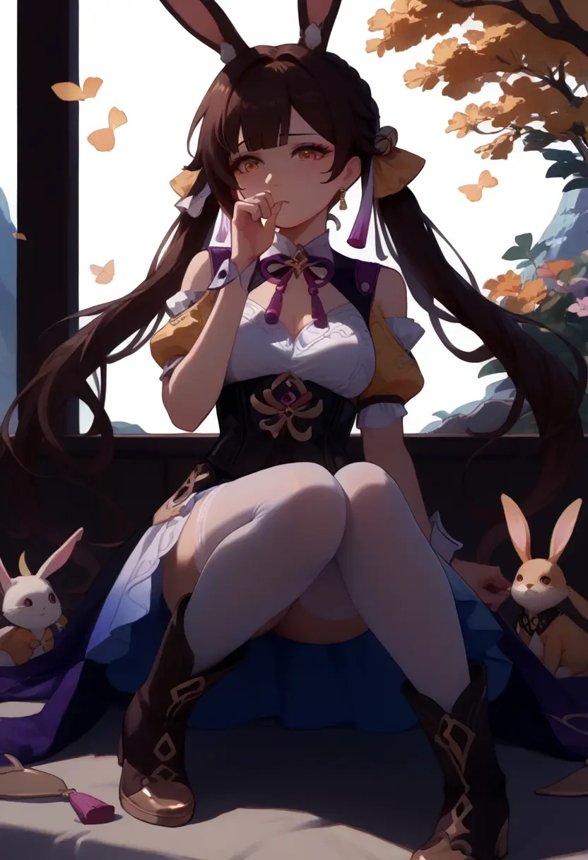 bunny girl, sushang, star rail - 