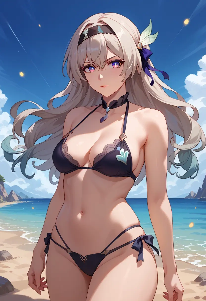 black bikini, firefly, star rail - 