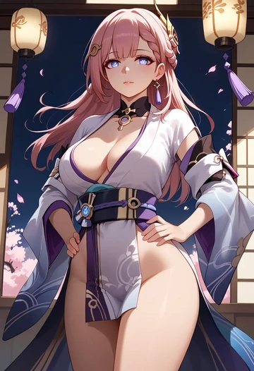 kimono,sexy, asta, star rail - AI generated anime art