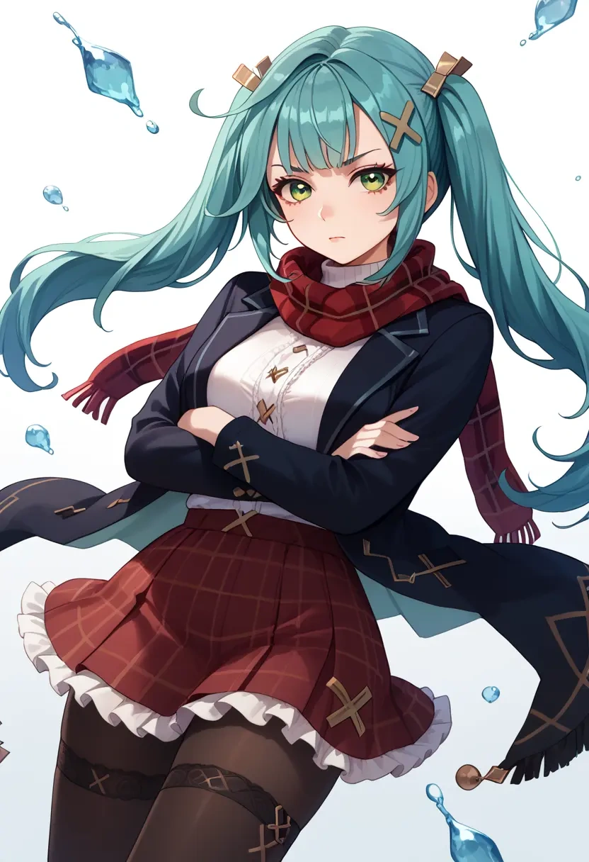 genshin impact,Faruzan,winter,student uniform,fur-collared jacket  - 