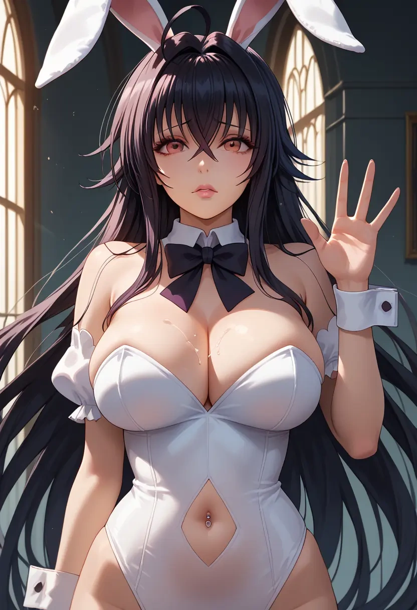 high_school_dxd,Raynare,bunny girl, sexy  - 