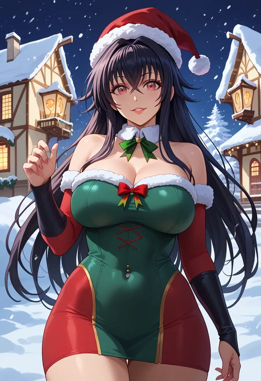 high_school_dxd,Raynare,Christmas,dress  - 