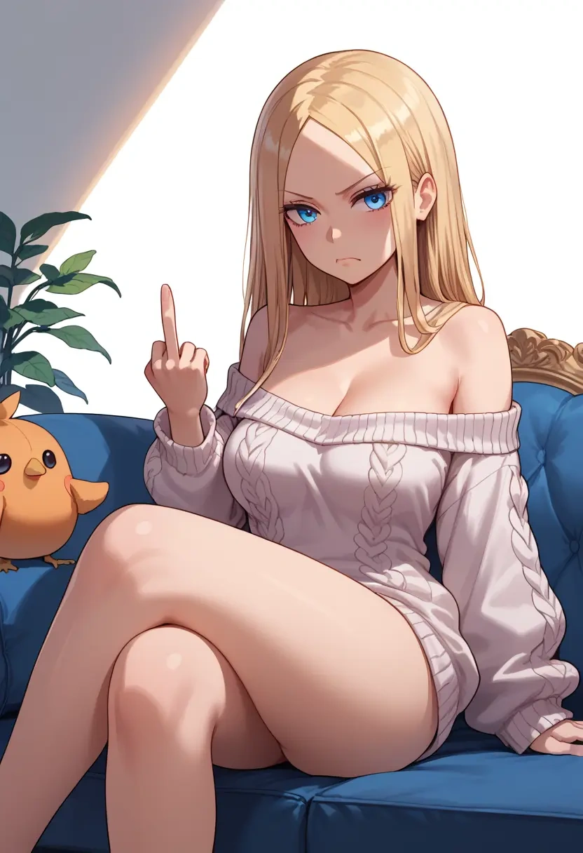 fate_(series),abigail_williams_(fate),off-shoulder,sweater  - 