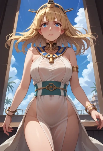 kantai_collection,abukuma_(kancolle),Egyptian  - AI generated anime art