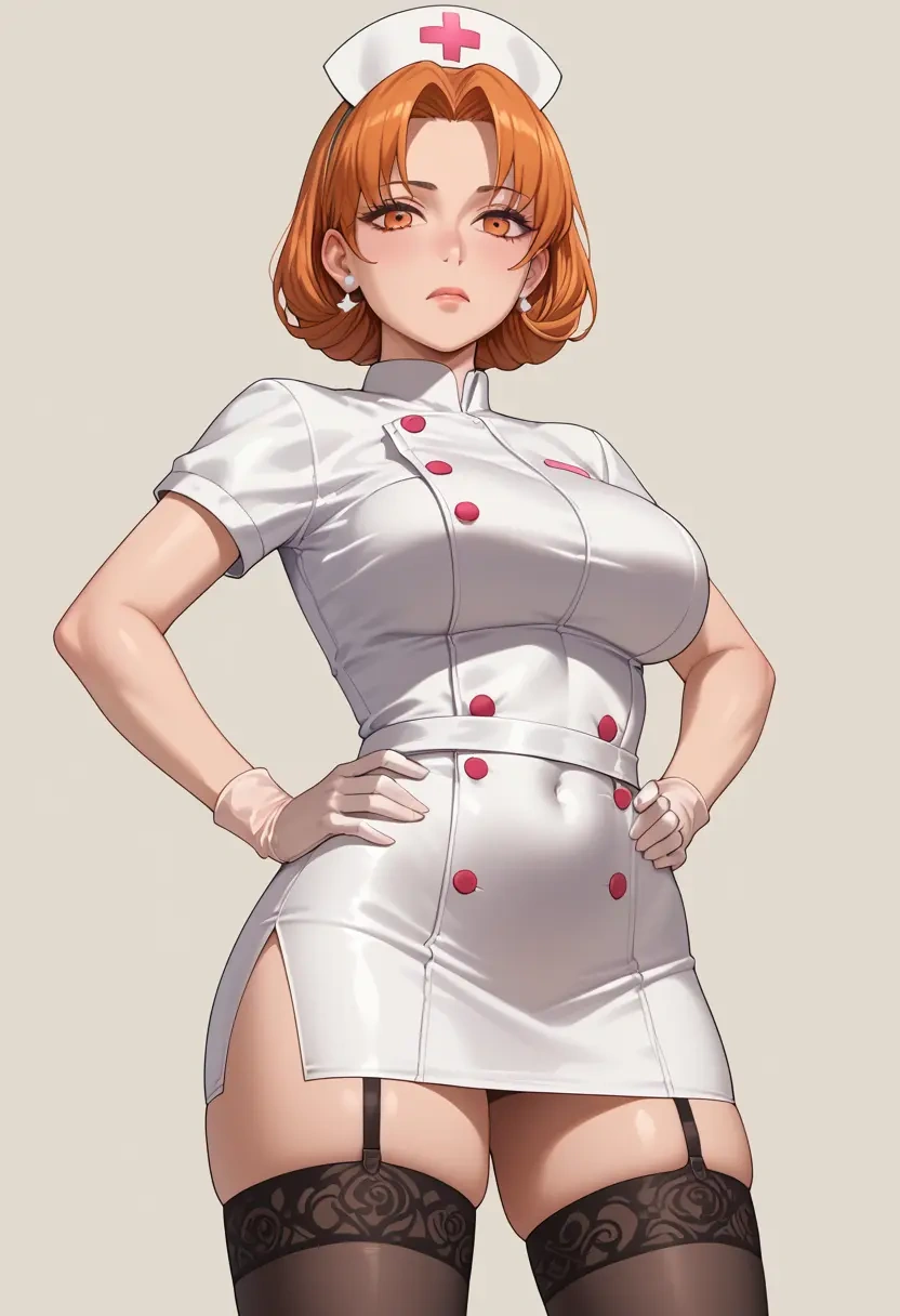 a.i._voice,adachi_rei,nurse pantyhose,mini skirt, sexy  - 