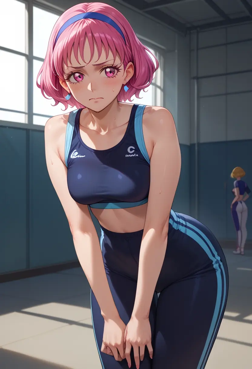 precure,aida_mana,athletic,track suit  - 