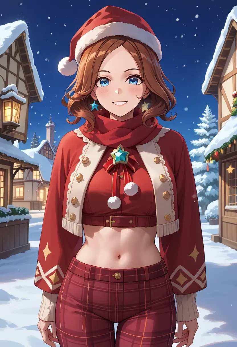 umamusume,air_groove_(umamusume),Christmas,plaid trousers  - 