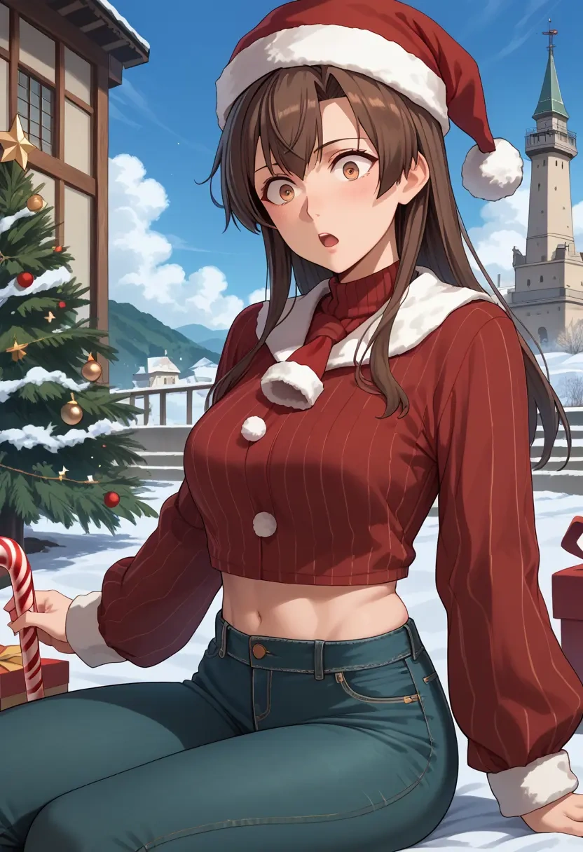 kantai_collection,akagi_(kancolle),Christmas  - 