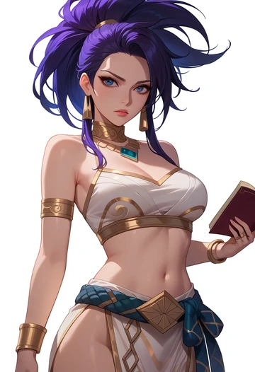 league_of_legends,akali,Egyptian  - AI generated anime art