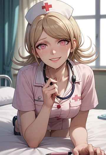 danganronpa_(series),akamatsu_kaede,nurse  - AI generated anime art