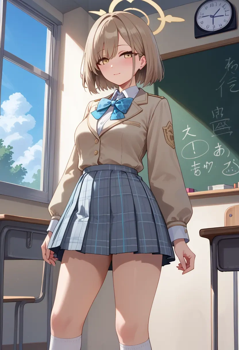 blue_archive,akane_(blue_archive),spring,student uniform,blazer  - 