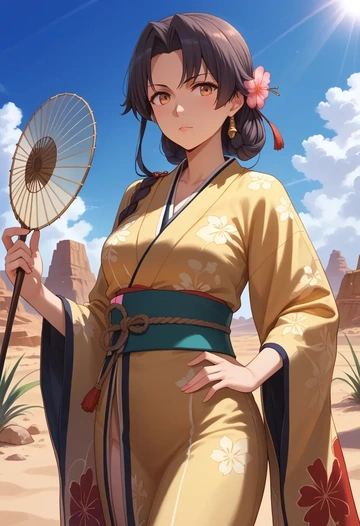 kantai_collection,akitsu_maru_(kancolle),kimono  - AI generated anime art