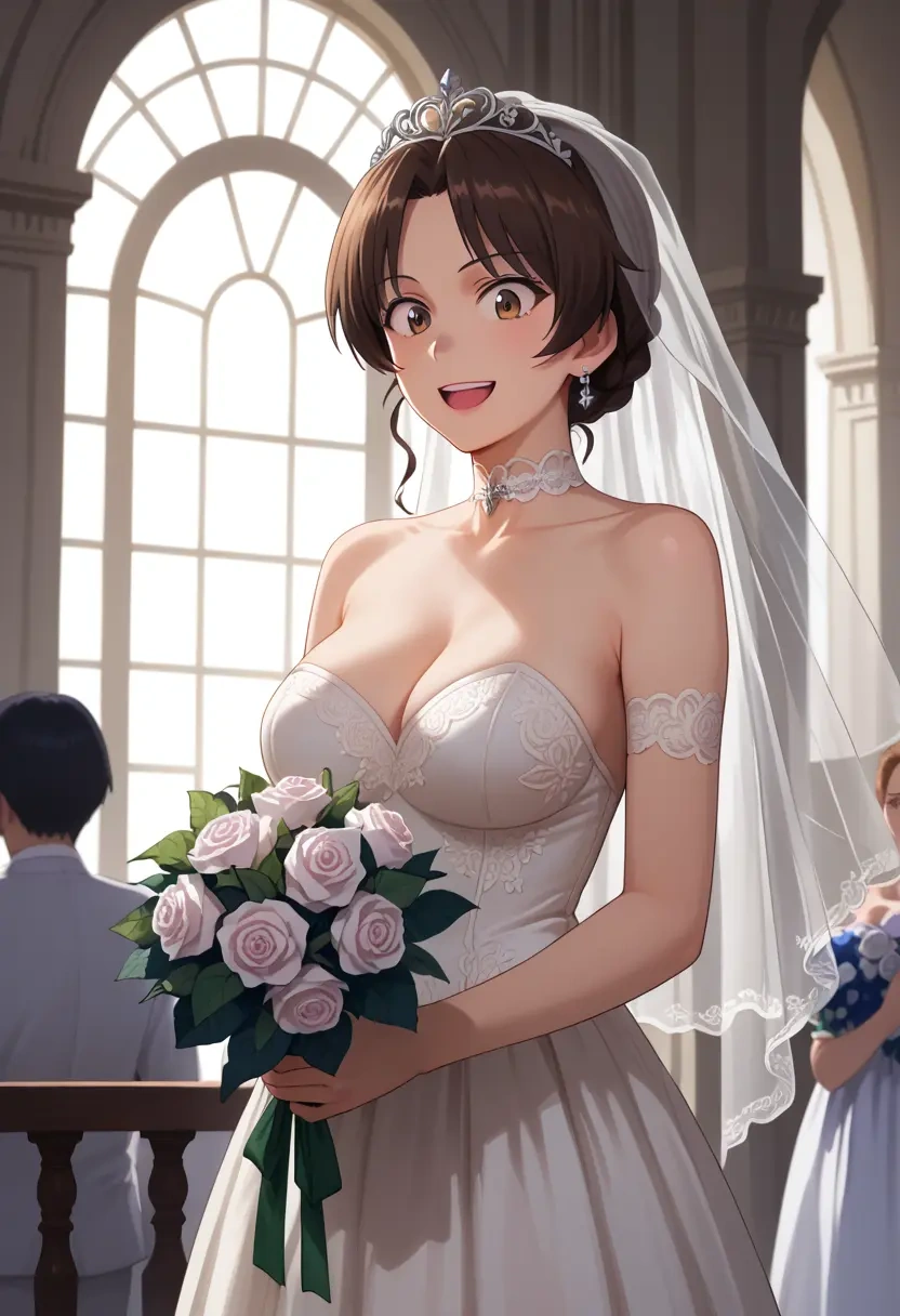 girls_und_panzer,akiyama_yukari,wedding  - 