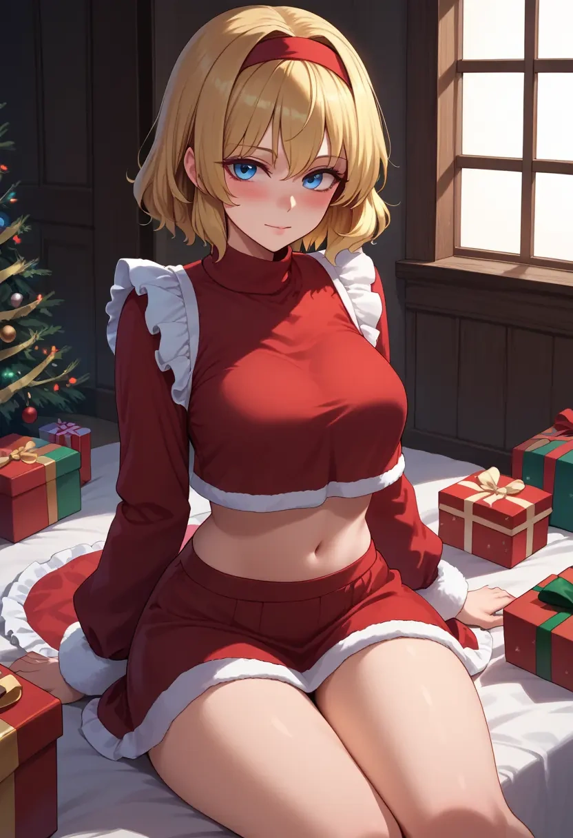 touhou,alice_margatroid,Christmas,skirt  - 