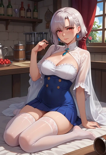 fate_(series),altera_(fate),mini skirt, stockings  - AI generated anime art