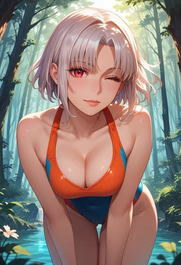 fate_(series),altera_(fate),swimsuit,sexy  - AI generated anime art