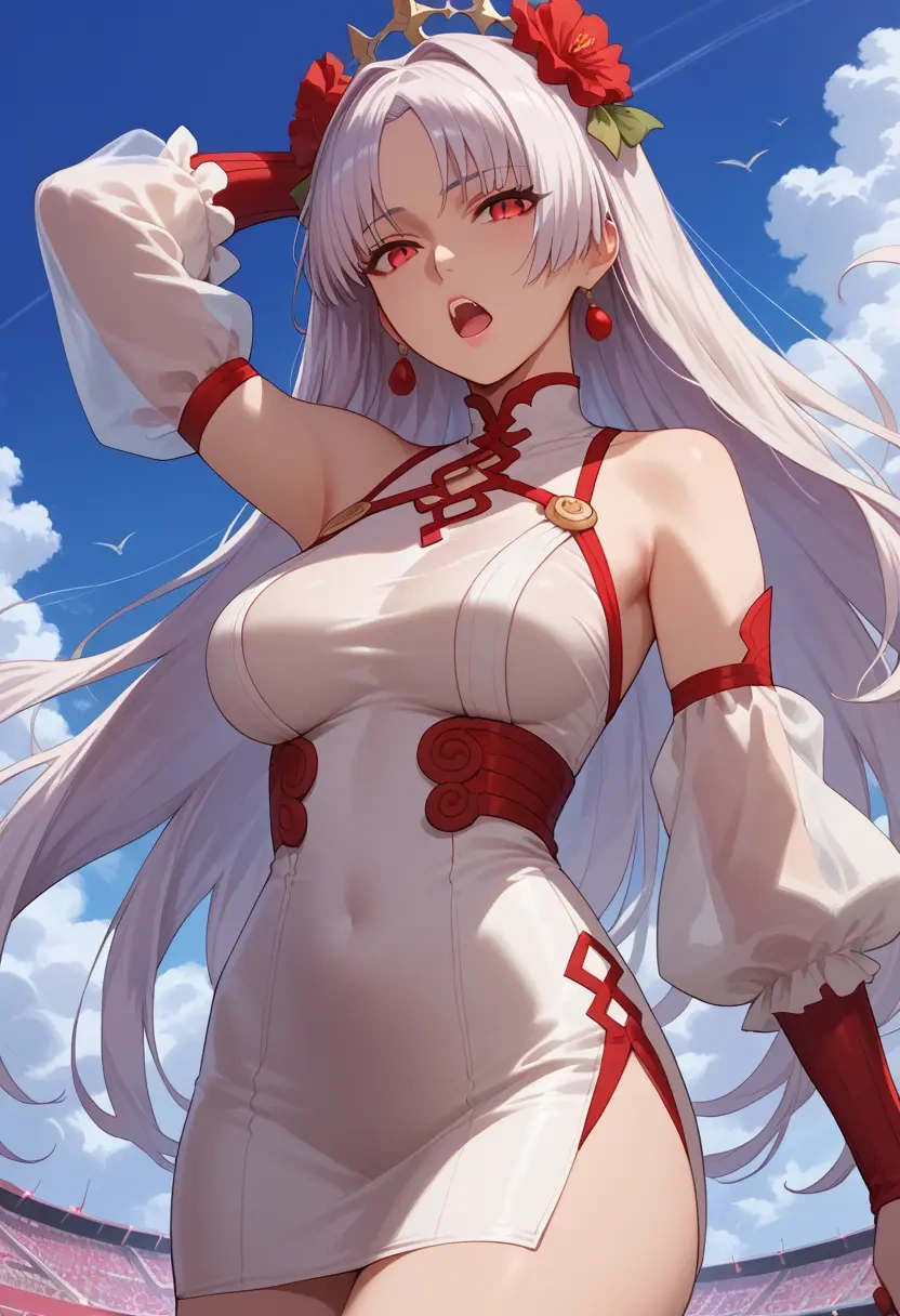 fate_(series),altera_(fate),bodysuit,mesh,high-waisted skirt  - 