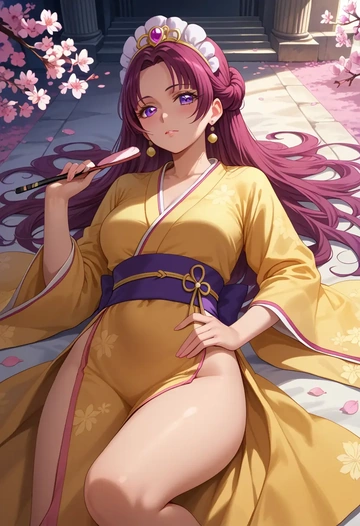 precure,amanogawa_kirara,kimono  - AI generated anime art