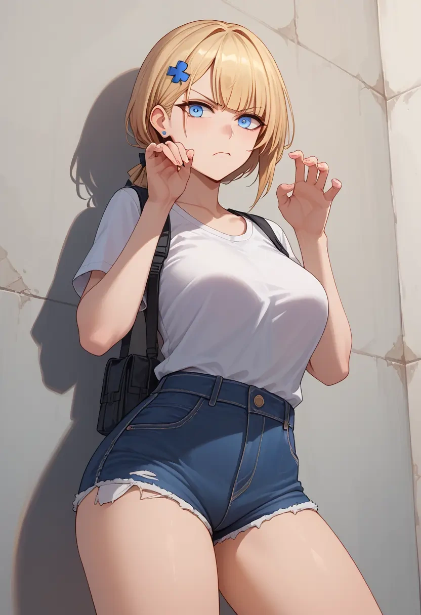 girls'_frontline,an-94_(girls'_frontline),shorts,sexy  - 