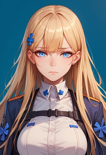 girls'_frontline,an-94_(girls'_frontline),graphic tee,dolphin shorts  - AI generated anime art