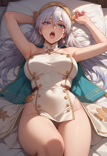 fate_(series),anastasia_(fate),qipao  - AI generated anime art