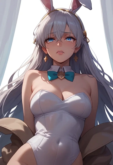 fate_(series),anastasia_(fate),bunny girl, sexy  - AI generated anime art