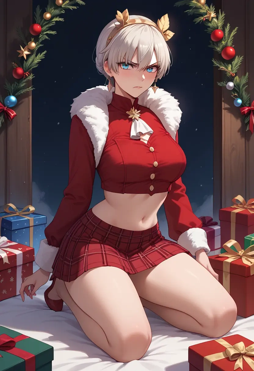 fate_(series),anastasia_(fate),Christmas,skirt  - 