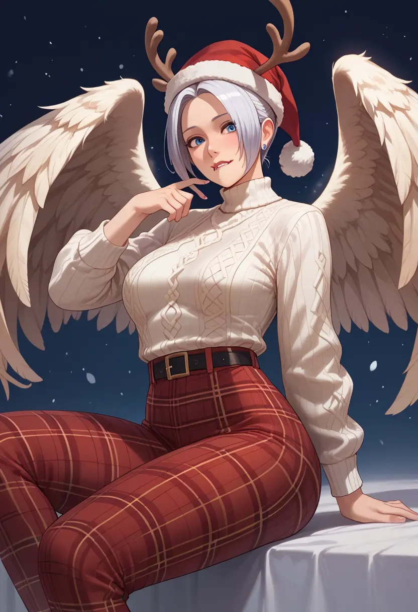 the_king_of_fighters,angel_(kof),Christmas  - 