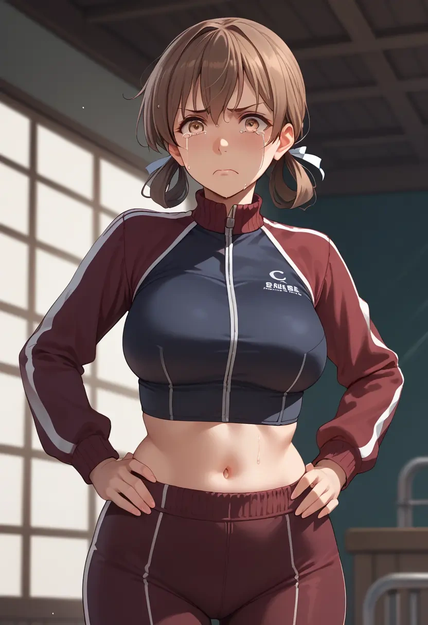 kantai_collection,arashio_(kancolle),athletic,track suit  - 