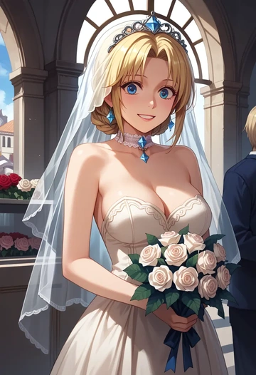 ragnarok_online,arch_bishop_(ragnarok_online),wedding  - AI generated anime art