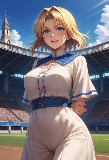 ragnarok_online,arch_bishop_(ragnarok_online),athletic  - AI generated anime art