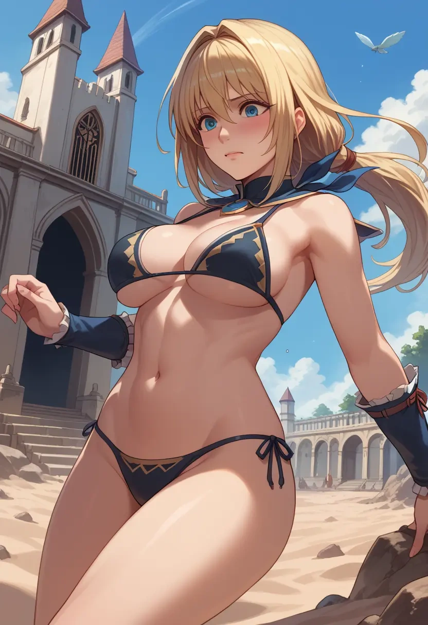 ragnarok_online,arch_bishop_(ragnarok_online),black bikini  - 