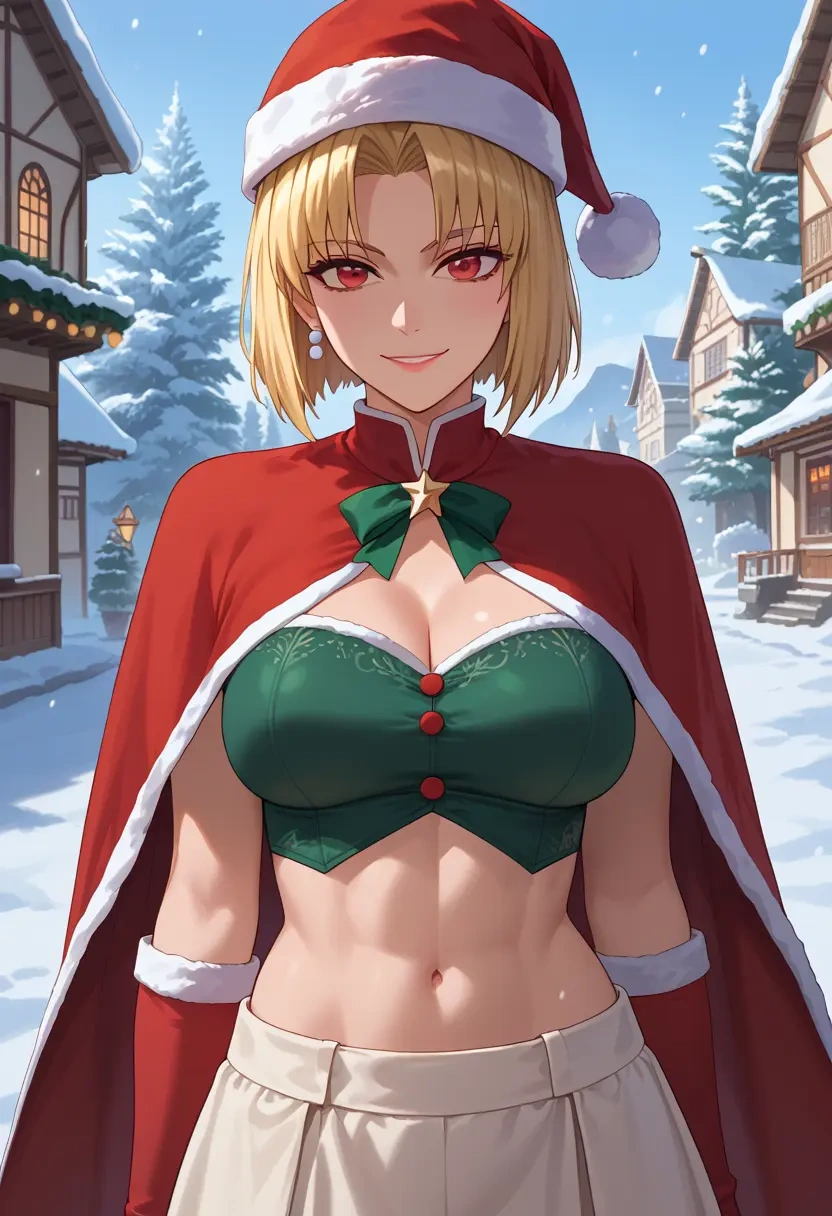 tsukihime,arcueid_brunestud,Christmas,dress  - 