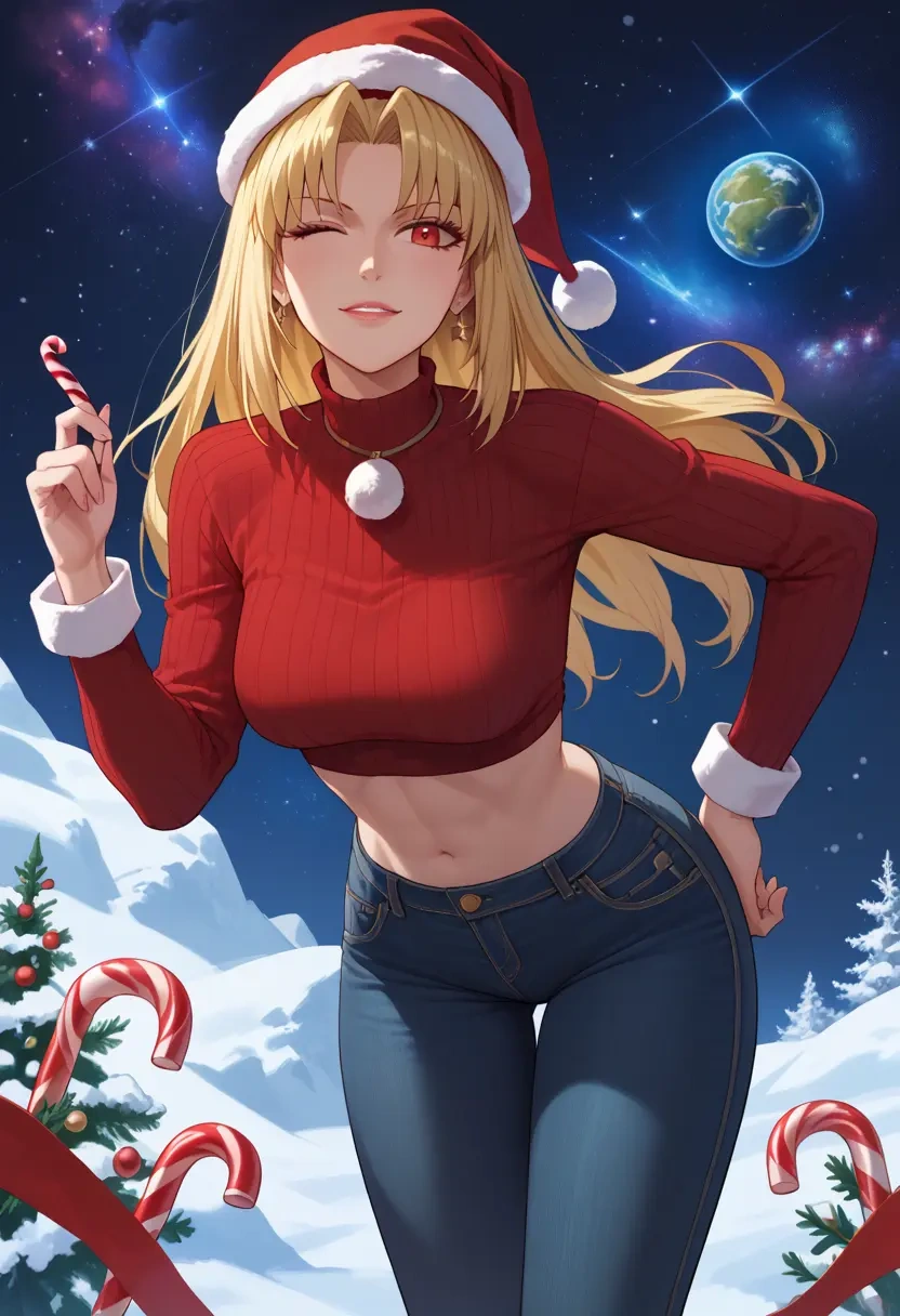 tsukihime,arcueid_brunestud,Christmas  - 