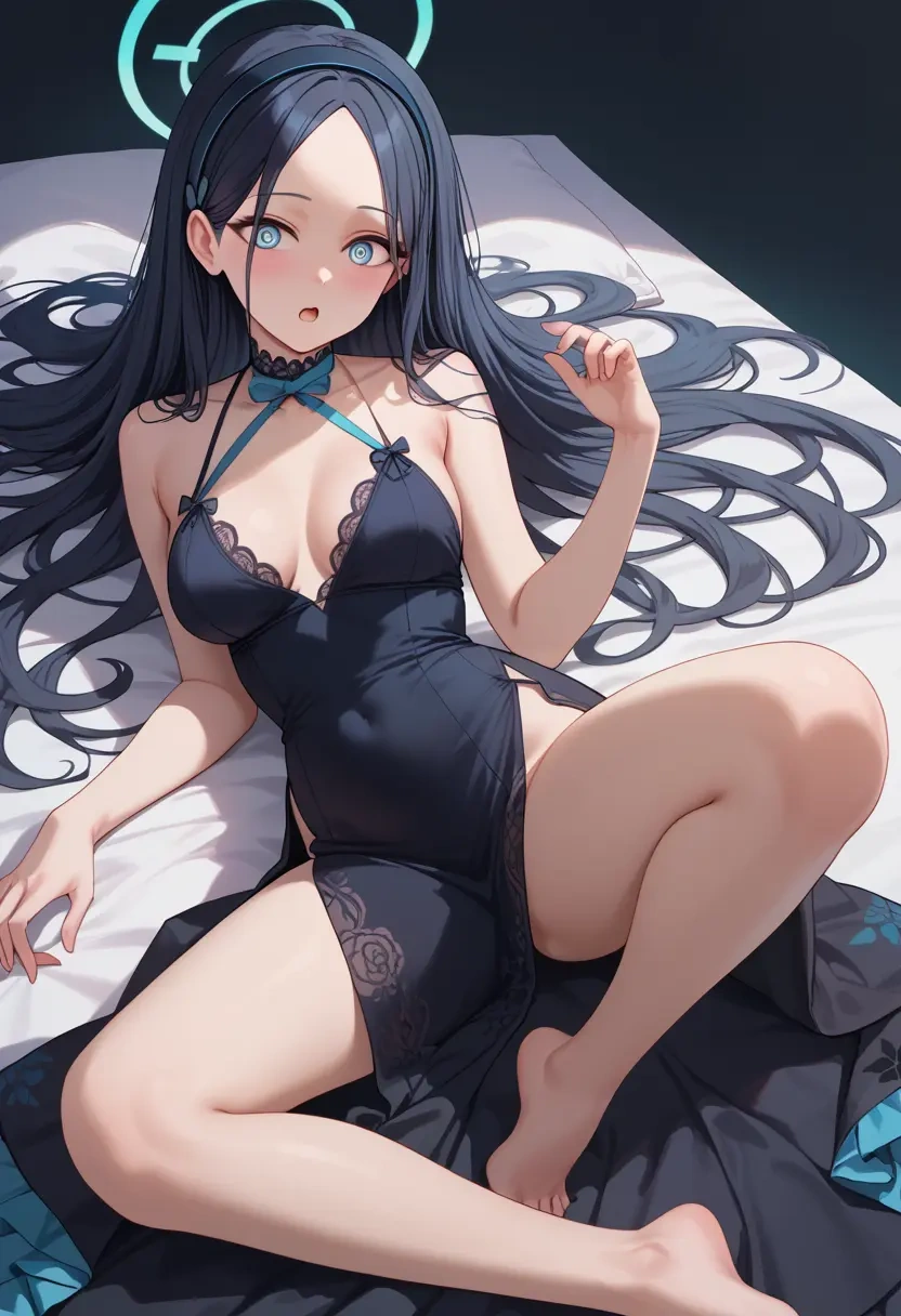 blue_archive,aris_(blue_archive),nightdress  - 