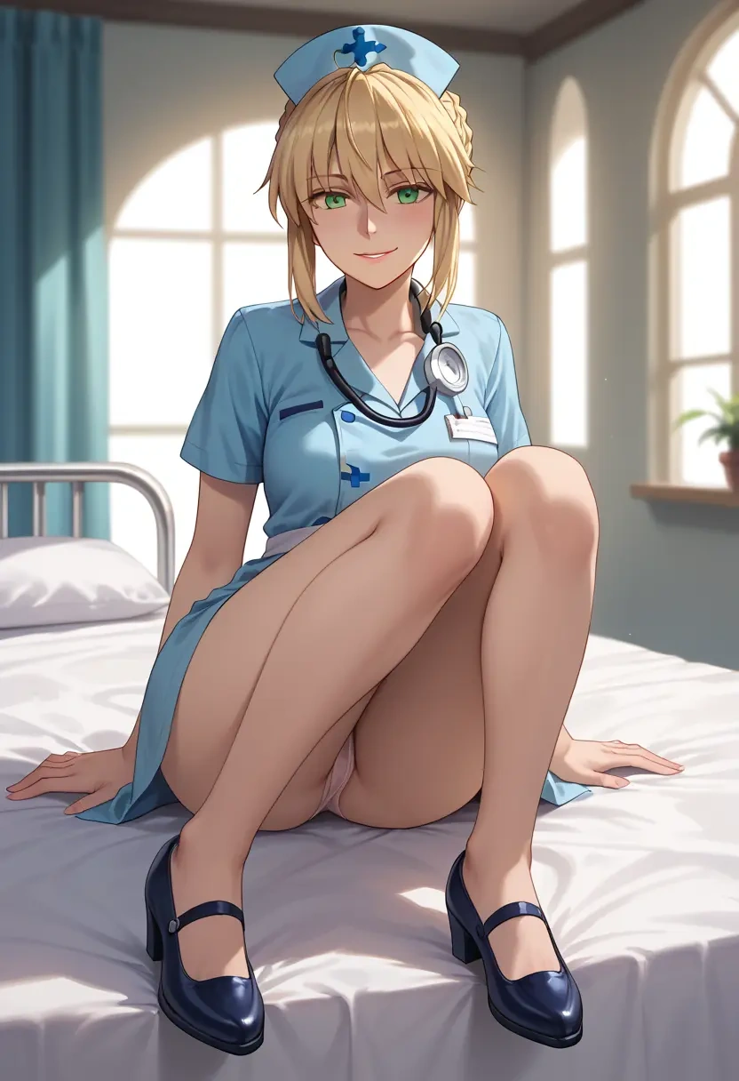 fate_(series),artoria_caster_(fate),nurse  - 