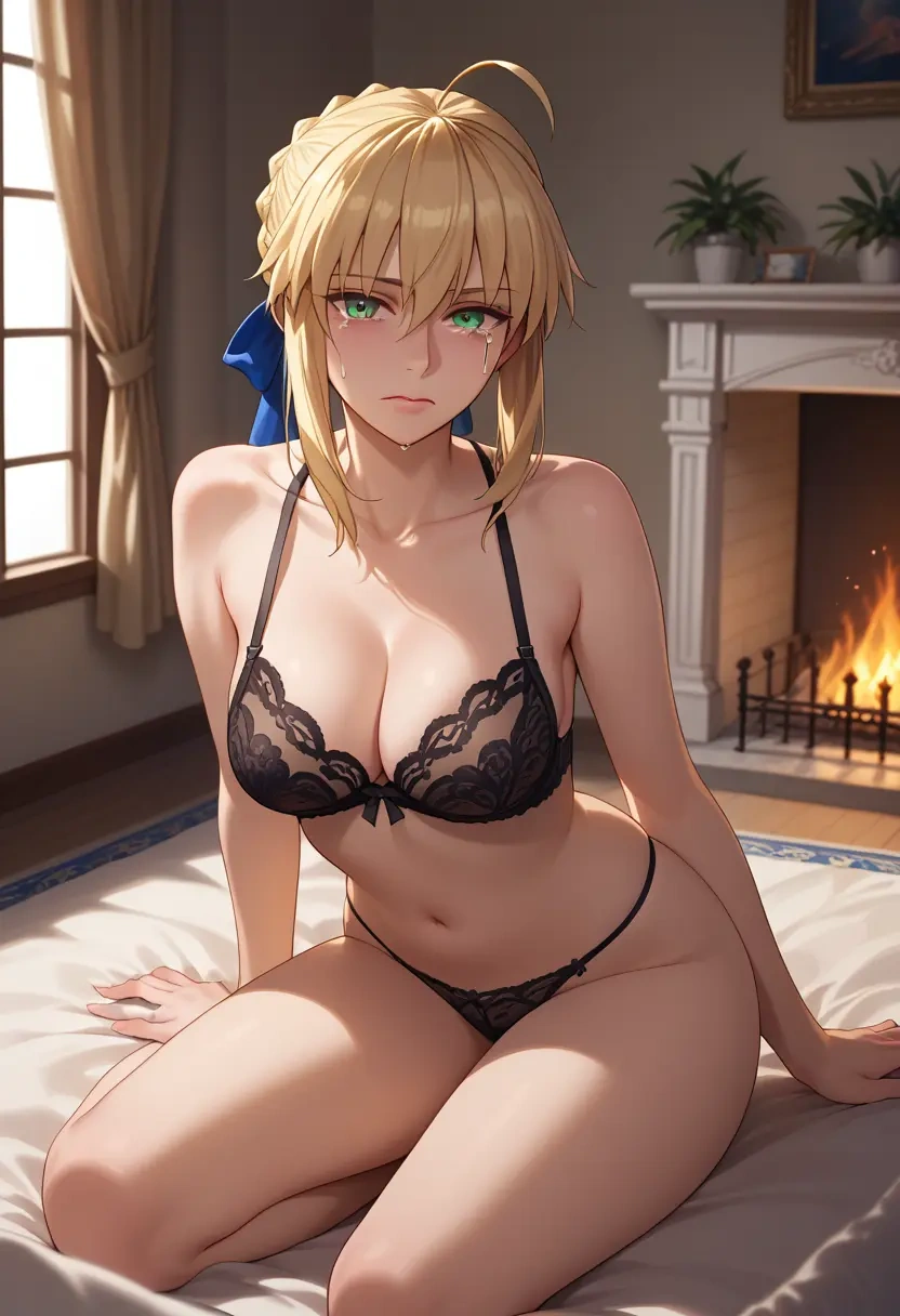 fate_(series),artoria_caster_(fate),lingerie  - 