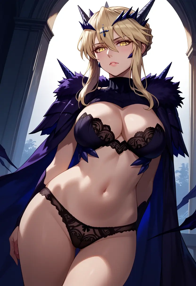 fate_(series),artoria_pendragon_(lancer_alter)_(fate),lingerie  - 