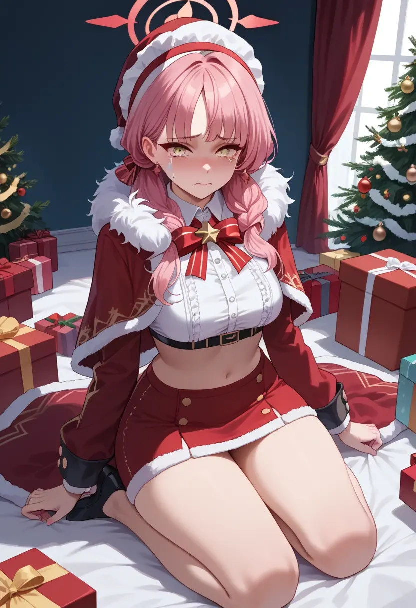 blue_archive,aru_(blue_archive),Christmas,skirt  - 