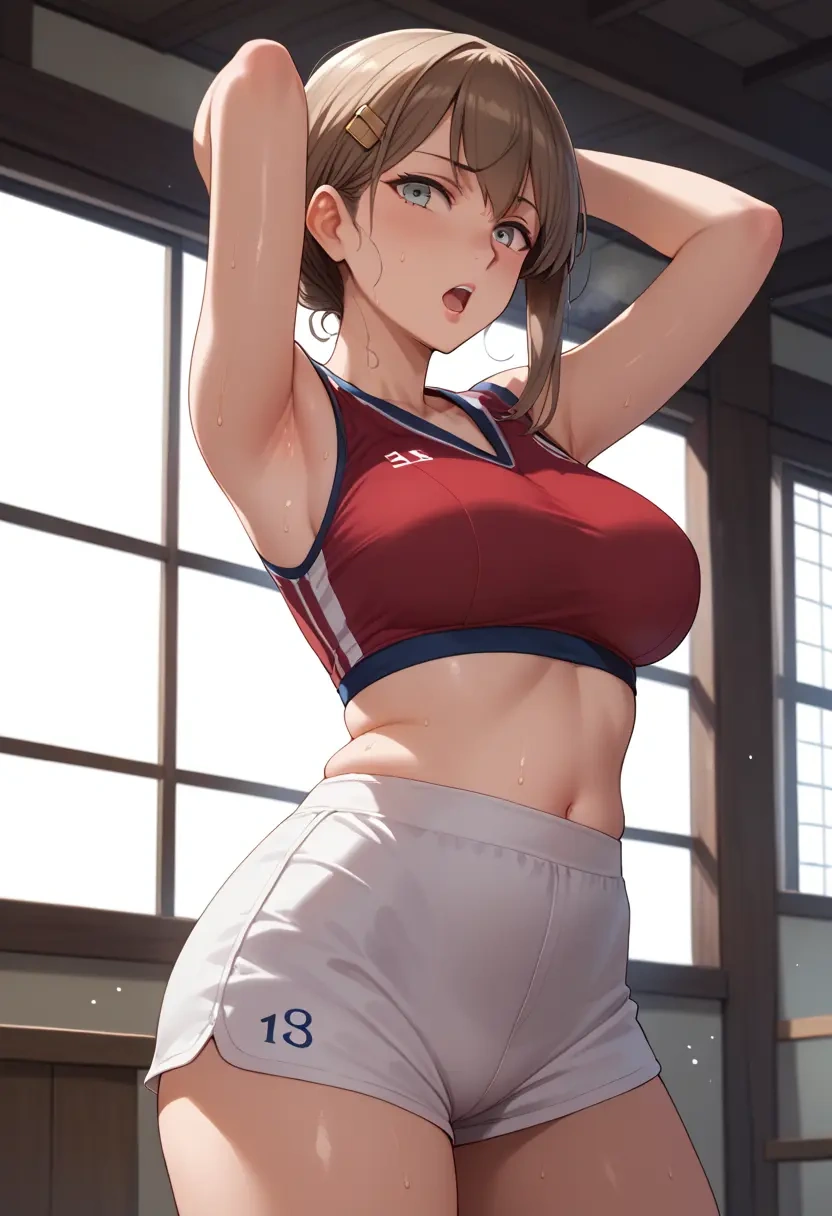 kantai_collection,asagumo_(kancolle),volleyball uniform  - 