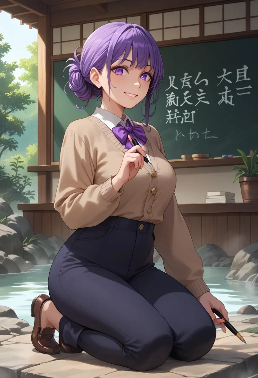 project_sekai,asahina_mafuyu,teacher, sweater  - 