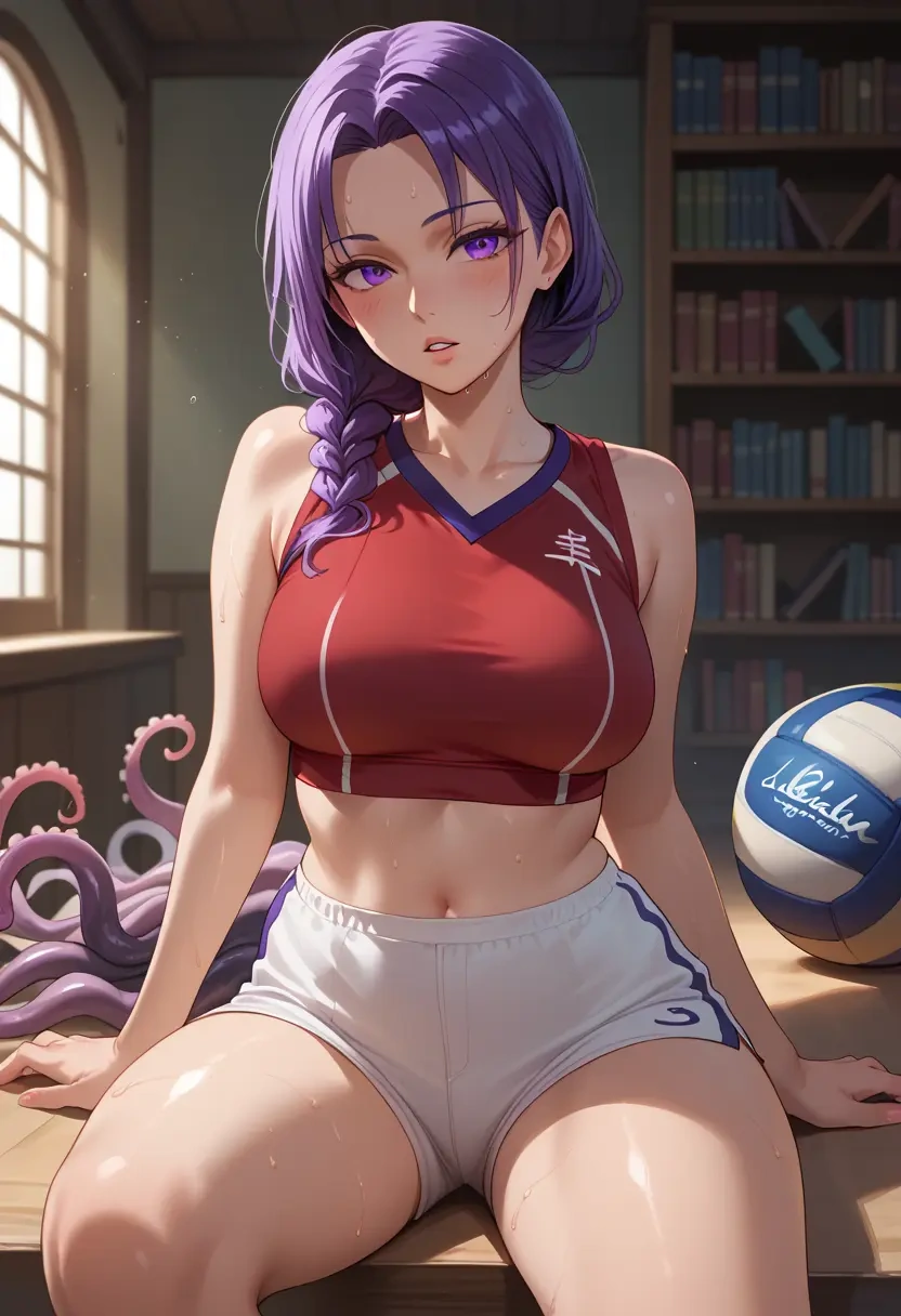 project_sekai,asahina_mafuyu,volleyball uniform  - 